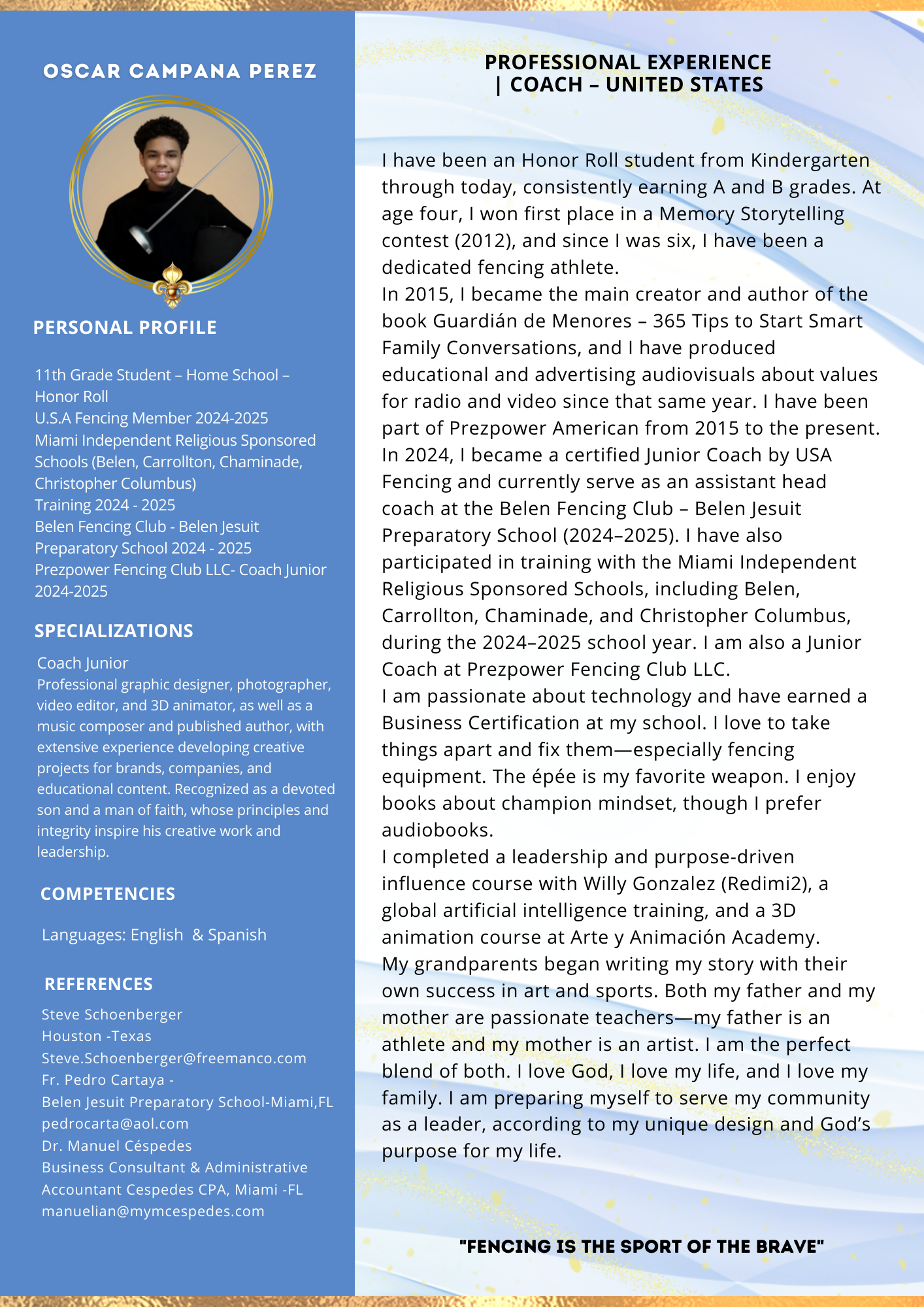 RESUMEN OSCAR CAMPANA